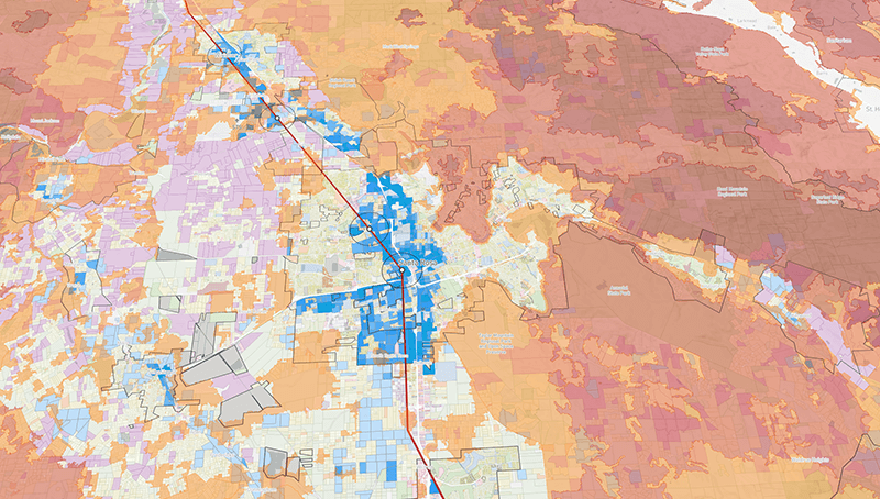 Mapping Fire Risk and Planning for Sonoma County Wildfire Recovery