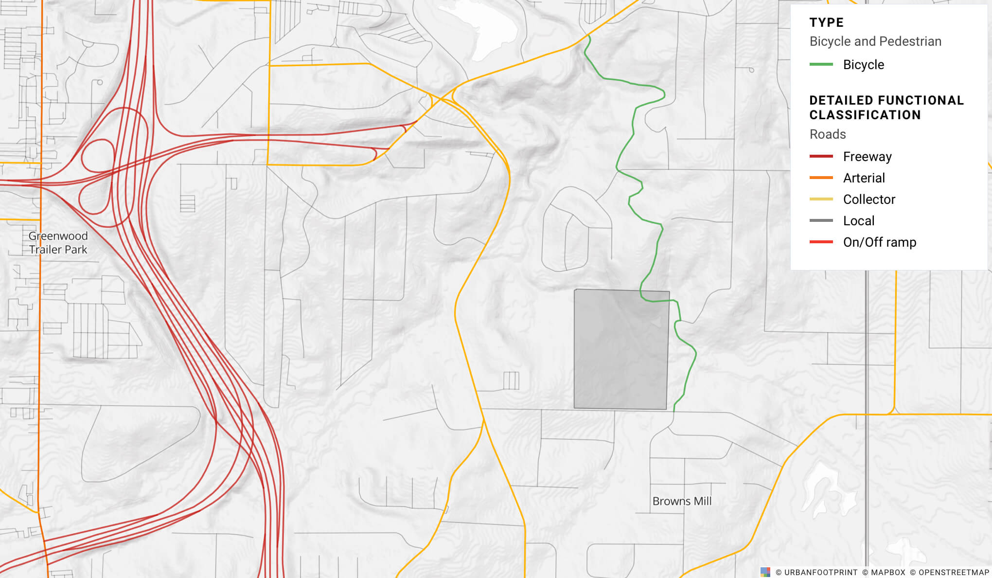 Urban Planning Road Design Map Detailed Road Network Data In 